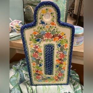 Polish Pottery Cutting Board